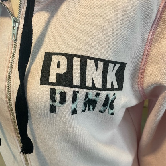 Victoria’s Secret Pink tunic length hoodie - Picture 2 of 9